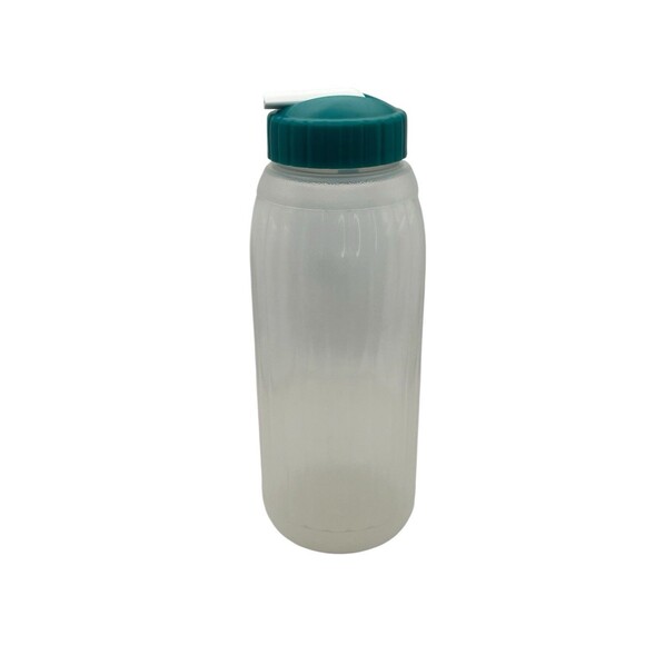 Rubbermaid Other - Vintage Rubbermaid Sippin Saver 20oz Ribbed Teal Lid Drink Bottle USA